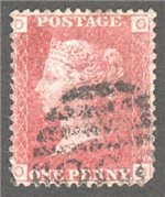 Great Britain Scott 33 Used Plate 131 - OD - Click Image to Close